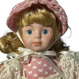 DYNASTY DOLL 17” musical porcelain collectible